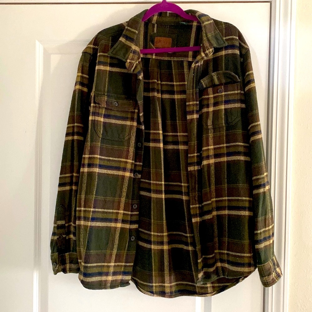 Mens Orvis Flannel